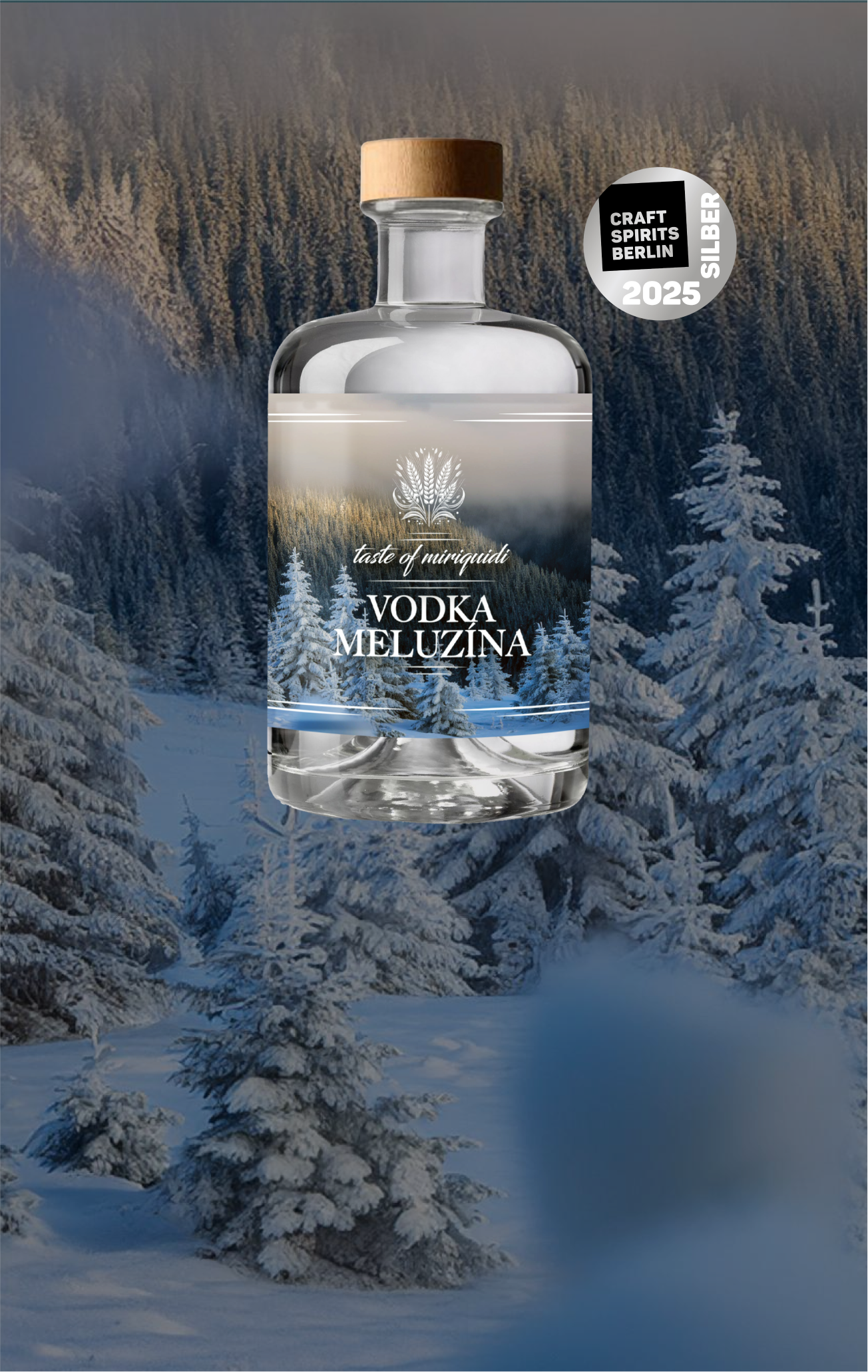 Vodka MELUZÍNA 0,5L