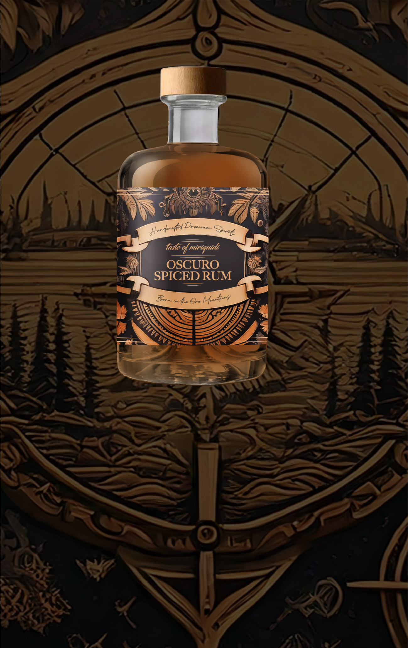 OSCURO Spiced Rum 0,5l